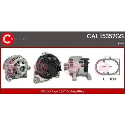 Imagem de CASCO CAL10137AS Alternador 12V 90A VOLKSWAGEN: Transporter 4 Bus,