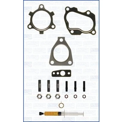Imagem de AJUSA JTC11610 Kit de montagem, turbocompressor with studs, syringe oil com juntas instruções montagem