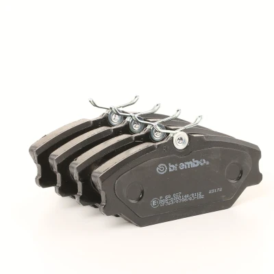 Imagem de BREMBO P 68 027 Jogo de pastilhas para travão disco excl. contacto aviso desgaste com parafusos pinça acessórios