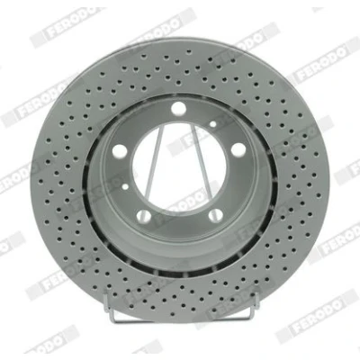 Imagem de FERODO PREMIER DDF2028C Disco de travão 299 20 5 130 ventilado revestido com parafusos PORSCHE: Boxster, Cayman