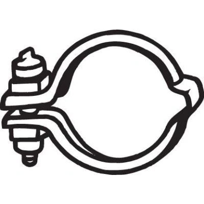 Imagem de Braçadeira, sistema de escape BOSAL 254 260