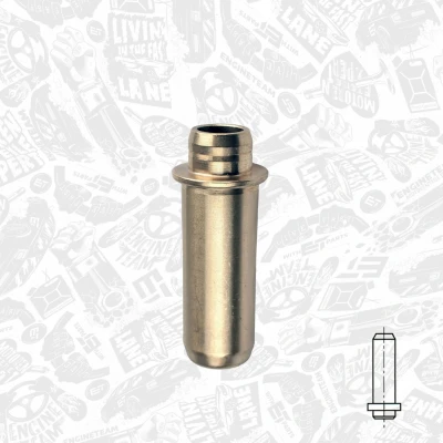 Imagem de ET ENGINETEAM VG0005 Guia da válvula 7mm Bronze