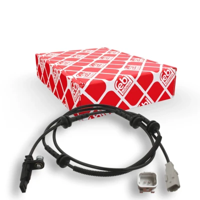 Imagem de FEBI BILSTEIN 36948 Sensor de ABS Eixo dianteiro, lado esquerdo, direito com parafuso 1300 branco PEUGEOT: 407 SW, Sedan