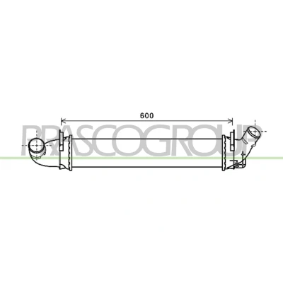 Imagem de PRASCO DA320N002 Intercooler