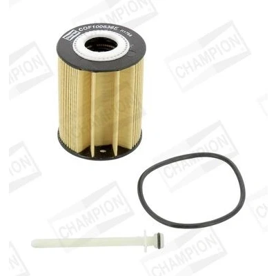 Imagem de CHAMPION COF100636E Filtro de óleo Cartucho filtrante FIAT: 500 Hatchback, Punto III Panda ALFA ROMEO: MiTo