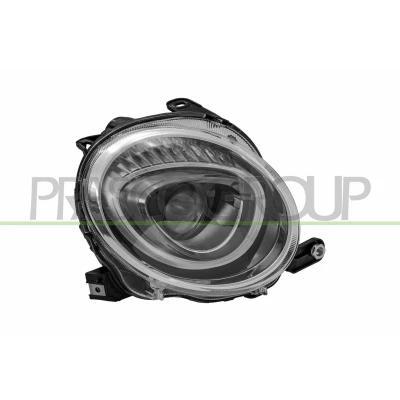 Imagem de PRASCO FT0324803 Farol Principal à direita H7 com motor de regulação do alcance dos faróis FIAT: 500 Hatchback, C Cabrio