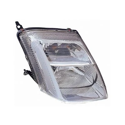 Imagem de VAN WEZEL 0917962 Farol Principal à direita H4 transparente para circulação pela com motor de regulação do alcance dos faróis P43t