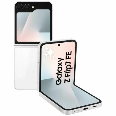 Imagem de Telemóvel Samsung Galaxy Z Flip7 FE 8GB/128GB Branco dobrável com AI