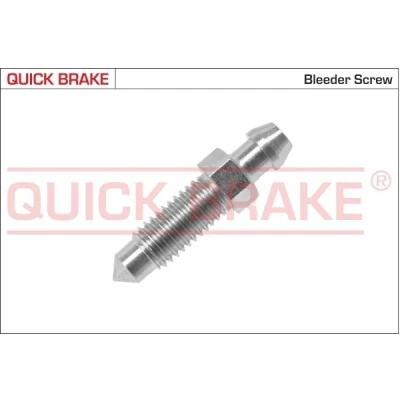 Imagem de QUICK BRAKE 0011 Válvula/parafuso de purga ar MERCEDES BENZ: Classe C Coupe, Sedan, 190, OPEL: Vectra B HONDA: ACCORD 4