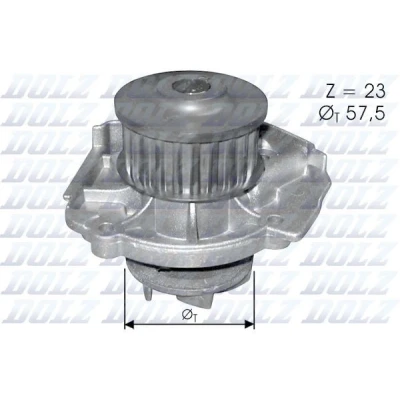 Imagem de DOLZ S219 Bomba de água 23 com polia FIAT: Punto I Hatchback, BRAVO 1, Cabrio, LANCIA: Y