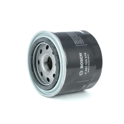Imagem de BOSCH 0 451 103 316 Filtro de óleo M 20 x 1,5 com uma válvula retenção aparafusado HYUNDAI: i30 III Hatchback, S Coupé, Matrix, MAZDA: 6 SW