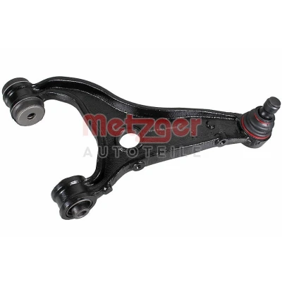 Imagem de METZGER 58188804 Braço de suspensão com apoio borracha, articulação suspensão/guia Eixo traseiro direito, em cima transversal