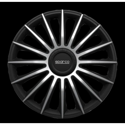 Imagem de SPARCO Treviso SPC1393BKSV Proteções de roda 13polegadas preto/prateado
