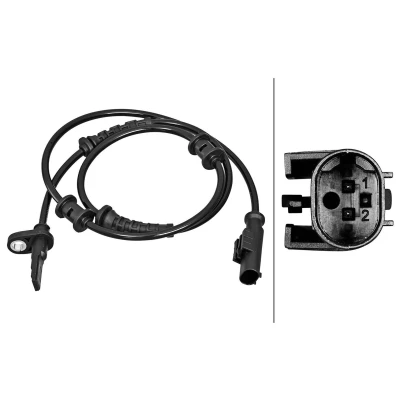 Imagem de HELLA 6PU 358 217 261 Sensor de ABS Hall 2 885