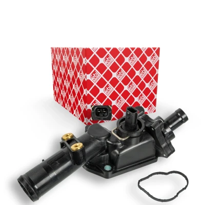 Imagem de FEBI BILSTEIN 173562 Termóstato, líquido de refrigeração 83 com junta caixa RENAULT: Megane 4, Clio Fluence
