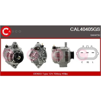 Imagem de CASCO CAL30114AS Alternador 12V 55A FIAT: Ducato I Camião de plataforma/Chassis