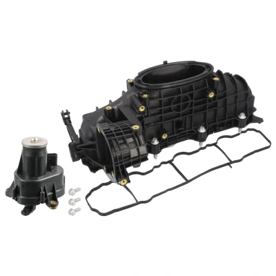 Imagem de FEBI BILSTEIN 194001 Tubo, colector de admissão preto MERCEDES BENZ: Sprinter 4.6 T Camião plataforma/Chassis, Classe E modell, C modell