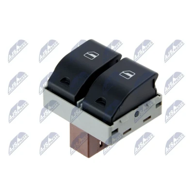 Imagem de NTY EWS VW 071 Interruptor, elevadores dos vidros à frente, lado esquerdo SEAT: Ibiza 3, VOLKSWAGEN: Polo IV Hatchback, Fox Hatchback