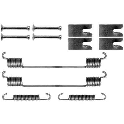 Imagem de TRW SFK351 Kit de acessórios, maxilas do travão FIAT: Punto III Hatchback, OPEL: Corsa D Hatchback