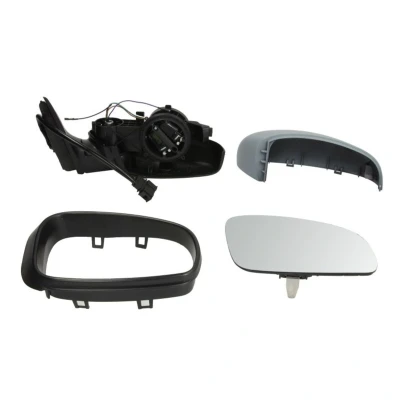 Imagem de Espelho retrovisor Tyc 332 0035 à direita com subcapa para regulação eléctrica dos espelhos, convexo, aquecível SKODA: Fabia 2