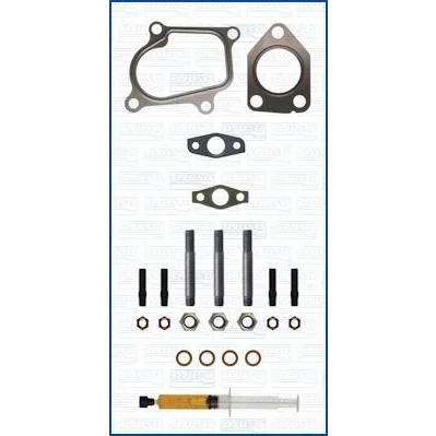 Imagem de AJUSA JTC12181 Kit de montagem, turbocompressor syringe with oil com juntas instruções montagem