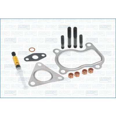 Imagem de AJUSA JTC11004 Kit de montagem, turbocompressor with studs, syringe oil com juntas instruções montagem VOLKSWAGEN: GOLF 3