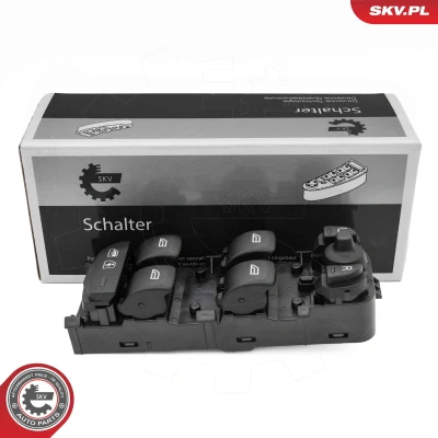 Imagem de Interruptor, elevadores dos vidros ESEN SKV 37SKV215