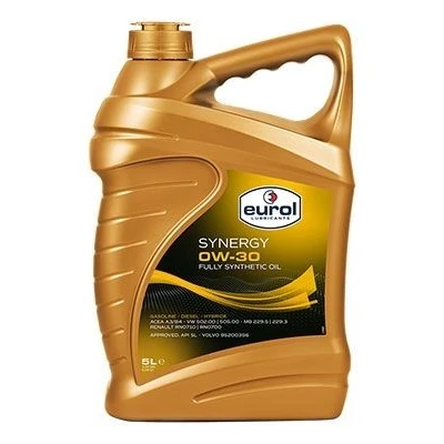 Imagem de Eurol Synergy 0W 30 5L Óleo do motor E100067 VOLKSWAGEN: Golf 4, 5, 7, MERCEDES BENZ: Classe C Sedan, A, 190, AUDI: A3 Hatchback