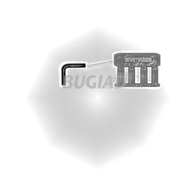 Imagem de BUGIAD 88623 Mangueira Para o Turbocompressor 54 PEUGEOT: 206 Hatchback, 307 207 CITROËN: C2 C3 I Hatchback