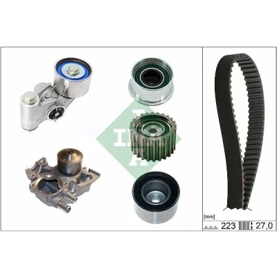 Imagem de INA 530 0736 30 bomba de Água + Kit Correia Distribuição com água SUBARU: Legacy 4