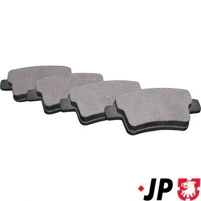 Imagem de JP GROUP 3163700210 Jogo de pastilhas para travão disco Eixo traseiro excl. contacto aviso desgaste CITROËN: C4 I Grand Picasso, Picasso 1