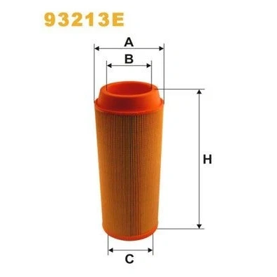 Imagem de WIX FILTERS 93213E Filtro de ar 320 123 Cartucho filtrante