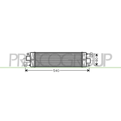 Imagem de PRASCO FT113N001 Intercooler