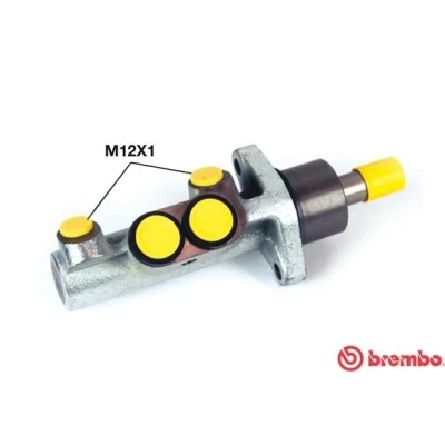 Imagem de BREMBO M 24 004 Bomba Central Dos Travões 23,81 Ferro fundido 12 x 1 (2) VOLKSWAGEN: Sharan I, Transporter 4, FORD: Galaxy Mk1 MPV, SEAT: Alhambra I