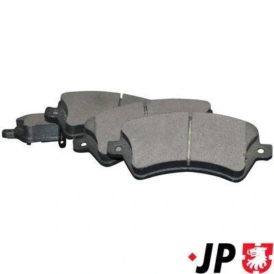 Imagem de JP GROUP 4863602410 Jogo de pastilhas para travão disco Eixo dianteiro com avisador sonoro desgaste TOYOTA: Corolla IX Hatchback