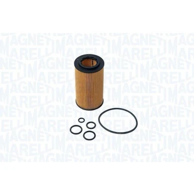 Imagem de MAGNETI MARELLI 153071762434 Filtro de óleo Cartucho filtrante MERCEDES BENZ: Classe C Sedan, T modell, Coupe