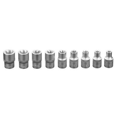 Imagem de NEO TOOLS 08 649 Conjunto de soquete 9 torx exterior aço cromo vanádio 1/2