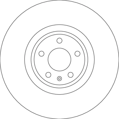 Imagem de TRW Disco de travão AUDI: A4 B9 Avant, A5 Sportback, Sedan 34mm 5 112mm ventilado pintado DF6729S 4M0615301AB,4M0615301AN,4M0615301P