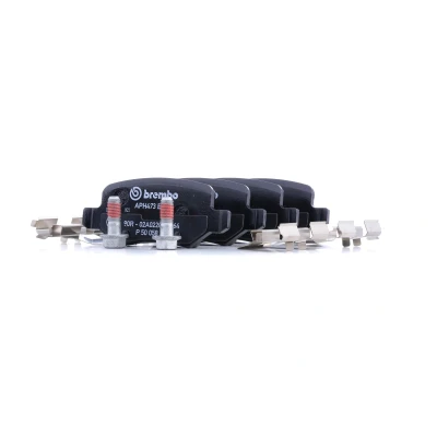 Imagem de BREMBO P 50 058 Jogo de pastilhas para travão disco excl. contacto aviso desgaste com parafusos pinça acessórios