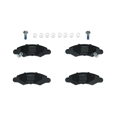 Imagem de KAMOKA JQ1012882 Jogo de pastilhas para travão disco Eixo dianteiro excl. contacto aviso desgaste RENAULT: SCENIC 2, LAGUNA 2 Grandtour