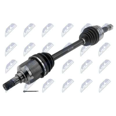 Imagem de NTY NPW MS 073 Veio de transmissão Eixo dianteiro, lado esquerdo 650mm Caixa velocidades automática CVT (infinitamente variável)