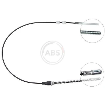 Imagem de A.B.S. K12027 Cabo de Freio Mão 750 Travão tambor para veículos volante à esquerda/direita