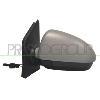 Imagem de Espelho retrovisor Prasco ME3057124 esquerda com subcapa manual ajustável pelo interior SMART: Fortwo II Coupe