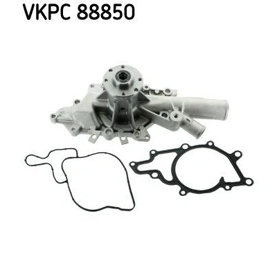 Imagem de SKF VKPC 88850 Bomba de água com juntas Chapa aço para accionamento da correia trapezoidal estriada MERCEDES BENZ: Sprinter 3 T Van