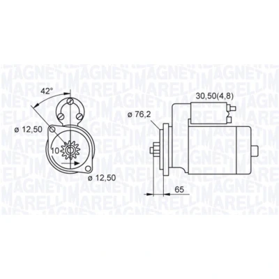 Imagem de Arrancador MAGNETI MARELLI 063521230140