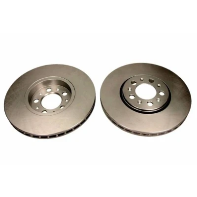 Imagem de QUARO QD9764 Disco de travão Eixo dianteiro 287 25 5 100 ventilado fora pintado, revestido sem cubo roda, pernos fixação da roda