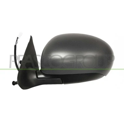 Imagem de Espelho retrovisor Prasco DS7007344P esquerda com subcapa elétrico aquecível, dobrável electricamente, convexo, sem cor