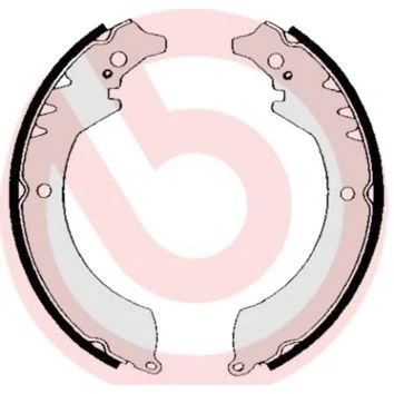 Imagem de BREMBO S 16 501 Maxilas de Travão 254 46 com acessórios DAIHATSU: Rocky SUV, Feroza Hard Top, SUV Cabrio, BERTONE: Freeclimber