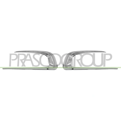 Imagem de PRASCO PG5001240 Grelha de Pára Choques à frente, lado esquerdo, direito cromado PEUGEOT: 2008 Carrinha