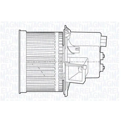 Imagem de MAGNETI MARELLI 069412655010 Ventilador do Habitáculo FIAT: Panda II Hatchback